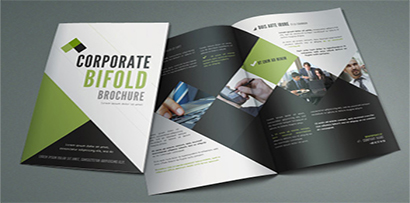 Bi-fold brochure A3 size