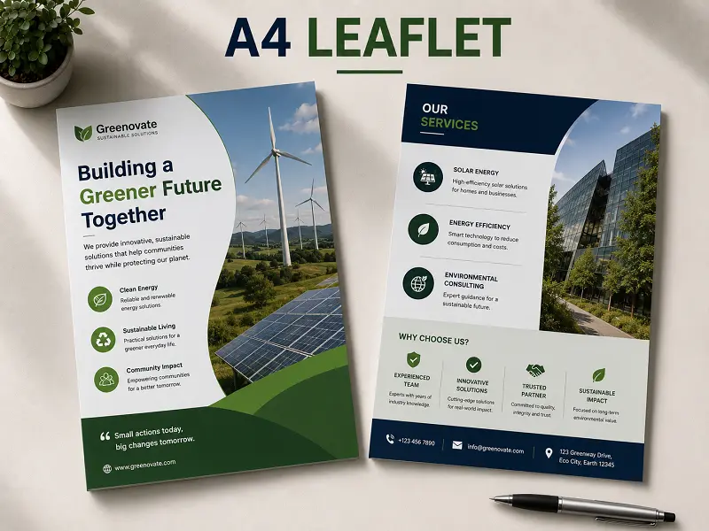 A4 Leaflet Printing Ahmedabad