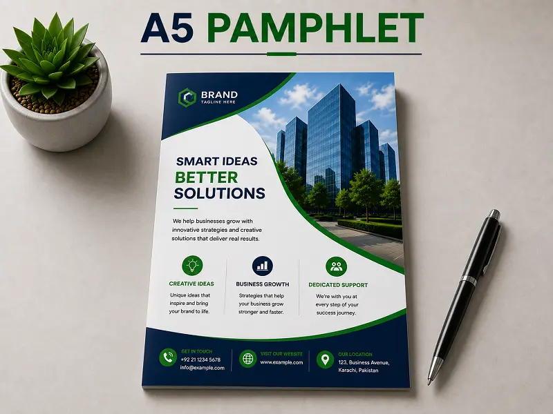 A4 Pamphlet Printing Ahmedabad