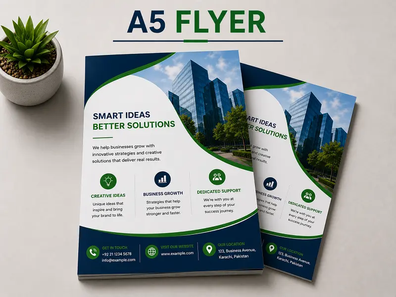 A5 Flyer Printing Ahmedabad