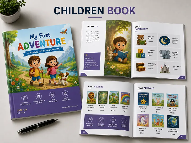 Children Book Printing Ahmedabad