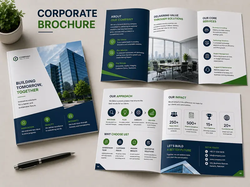 Corporate Brochure Printing Ahmedabad