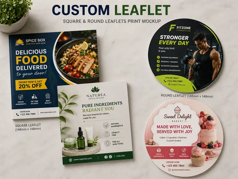 Custom Leaflet Printing Ahmedabad