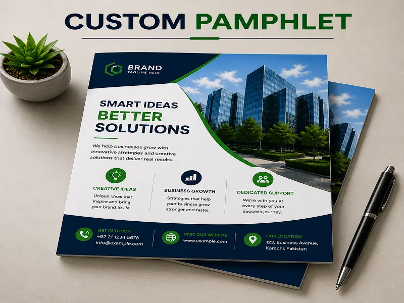 Custom Pamphlet Printing Ahmedabad