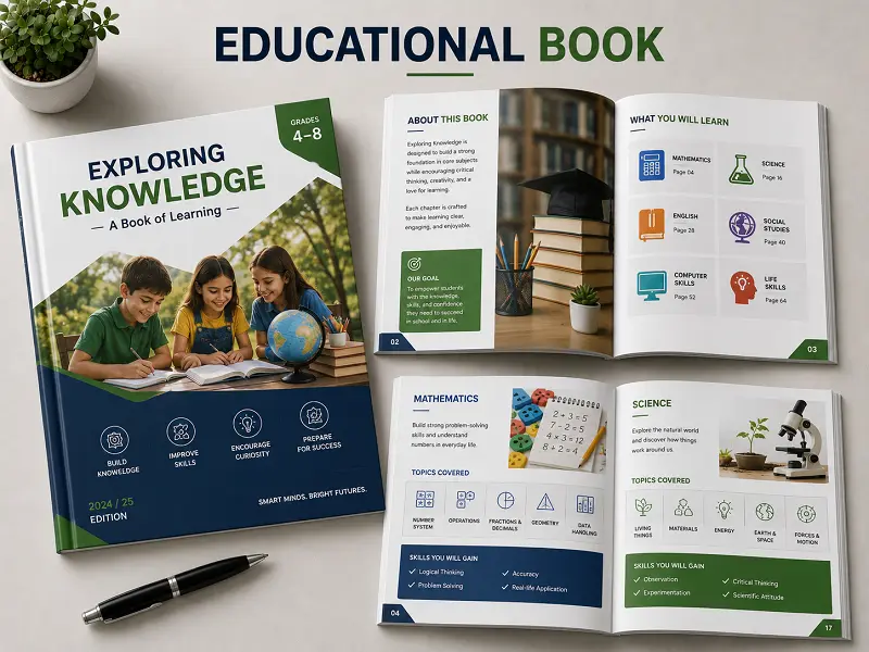 Educational Book Printing Ahmedabad