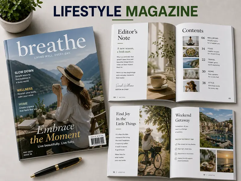 Lifestyle Magazine Printing Ahmedabad